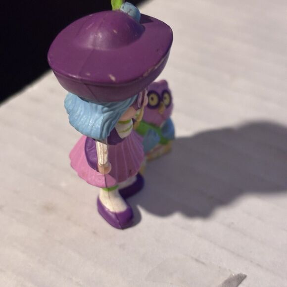 Strawberry Shortcake-Plum Pudding & Elderberry Owl Figurine School - Picture 8 of 8